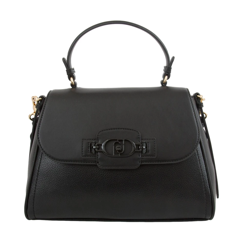 Liu Jo Zwarte Aktetas Elegante Stijl Black Dames