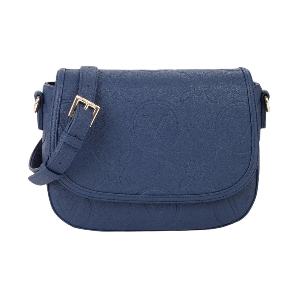 Valentino By Mario Valentino Women's Blue Cross Body Bags, One Size, Samba Re Crossbody Bag