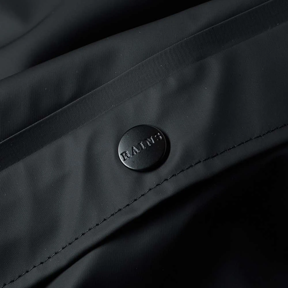 Rains Urban Lang Jack Zwart Black Heren