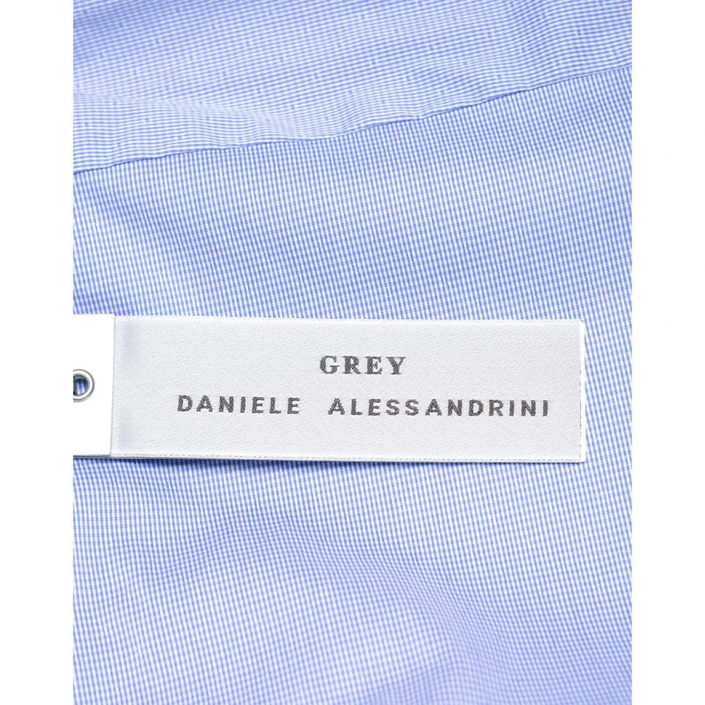 Daniele Alessandrini Zak Overhemd Blue Heren