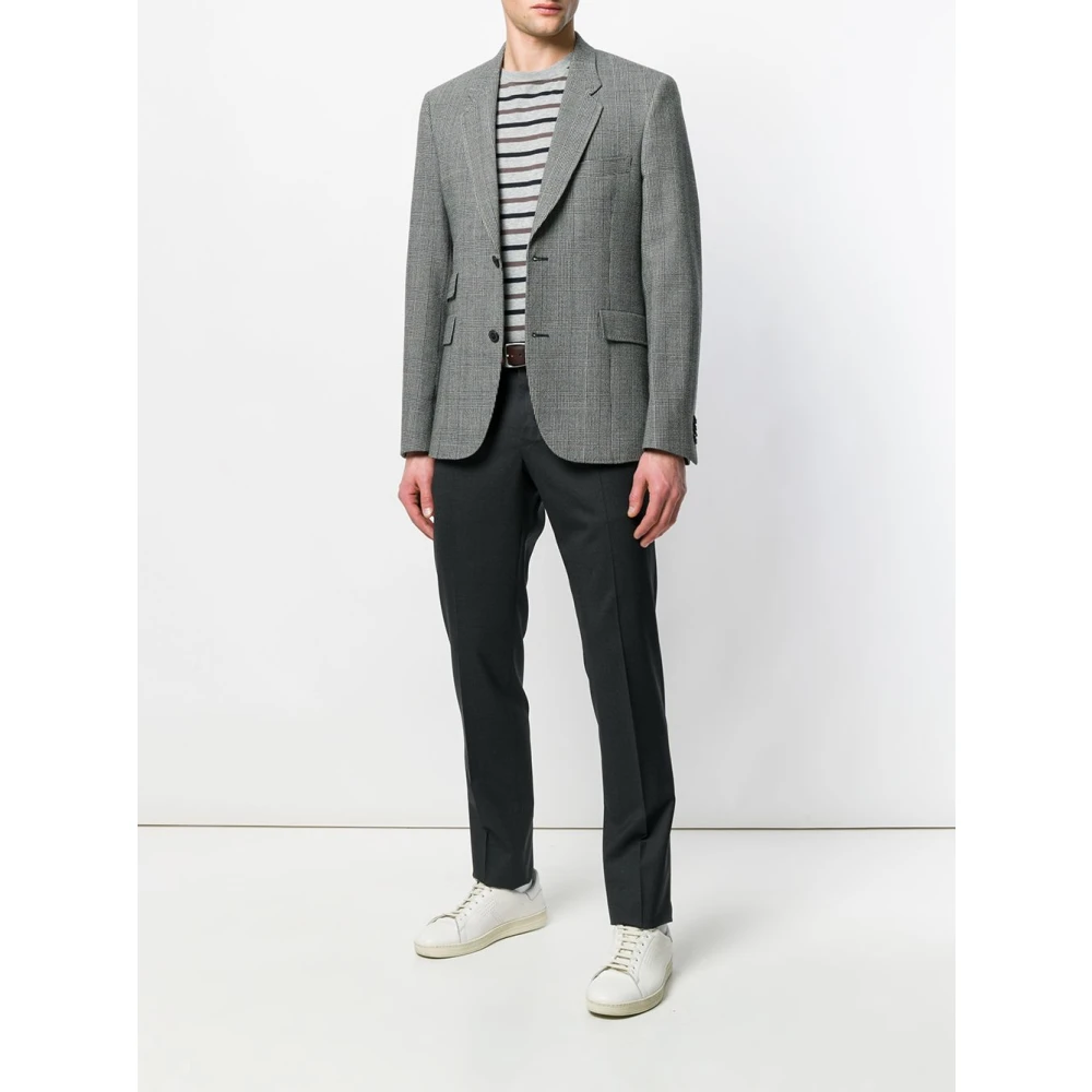 Incotex Casual Katoenen Broek Gray Heren