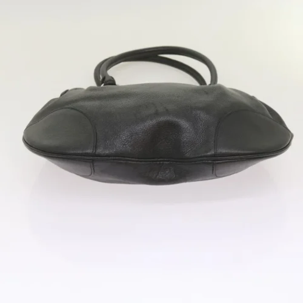 Salvatore Ferragamo Pre-owned Leather handbags Black Dames