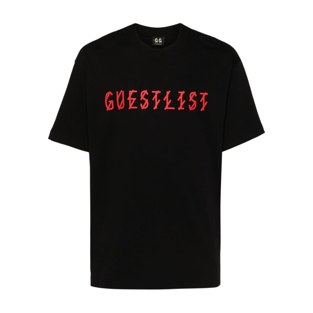 44 Label Group Men's Black Guestlist Tee - T-Shirts - M - Tops