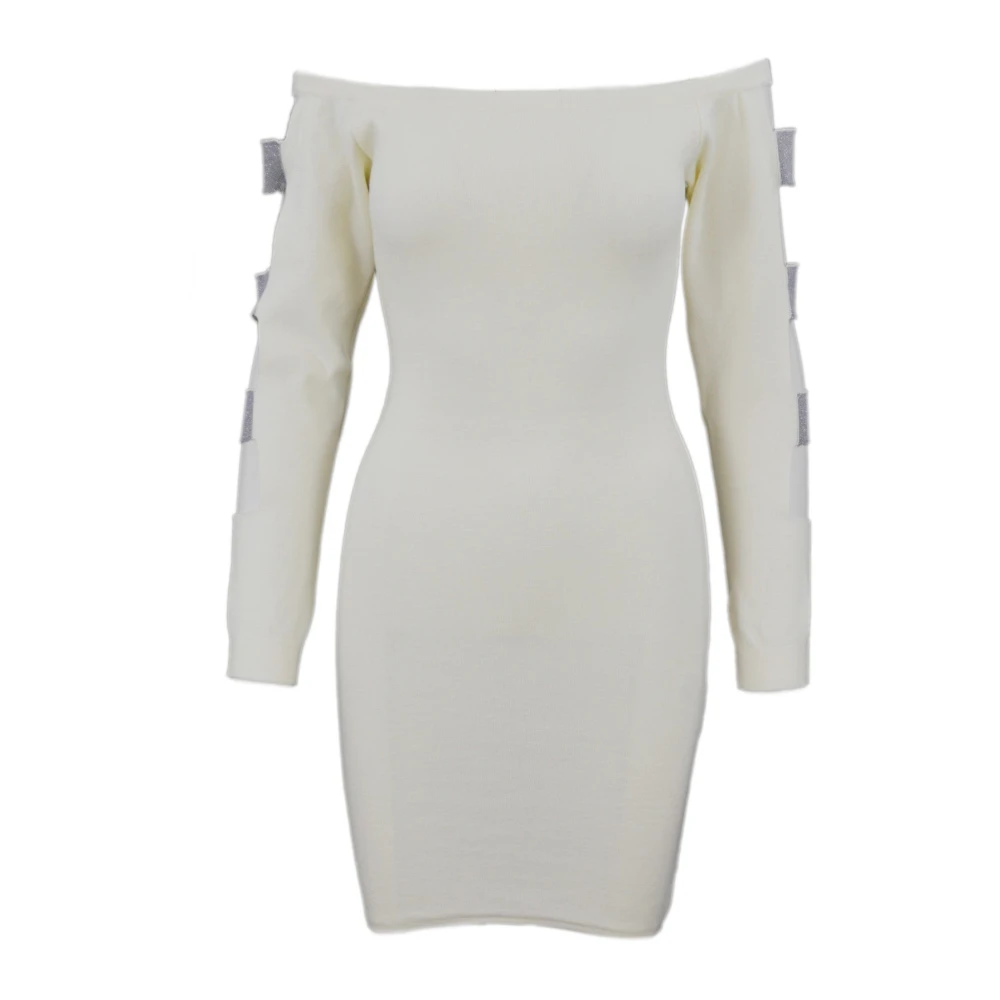 Gaëlle Paris Zomerjurken Regular Fit White Dames