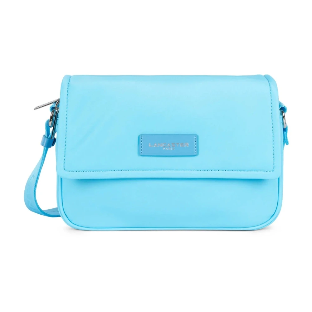 Lancaster Magnetische Flap Schoudertas Basic Vita Blauw Atoll Blue Dames