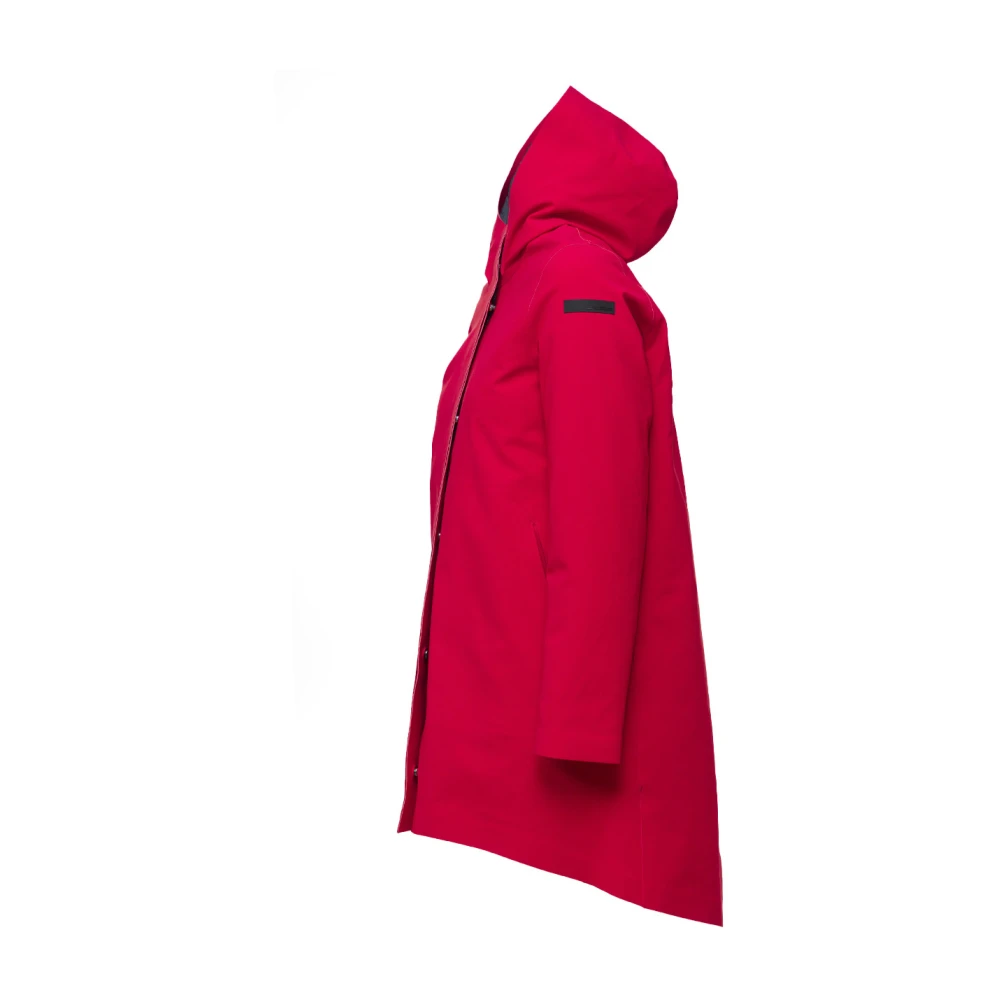 RRD Stratofabric Parka met Duck Down Vulling Red Dames