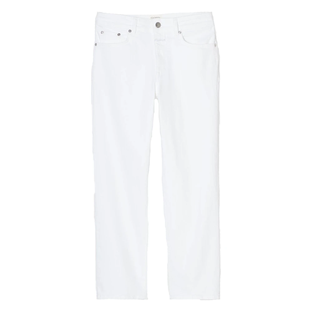 Closed Cropped Relaxed-Fit Jeans Milo White Heren