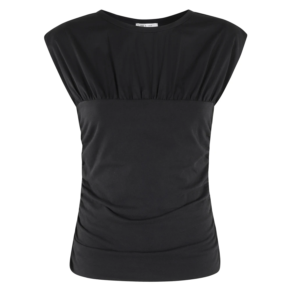 Rag & Bone Banded Mica Ketting Black Dames