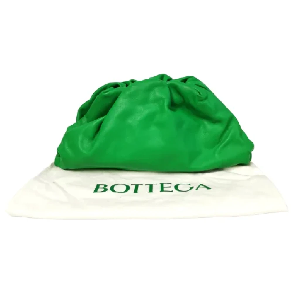 Bottega Veneta Vintage Pre-owned Leather clutches Green Dames