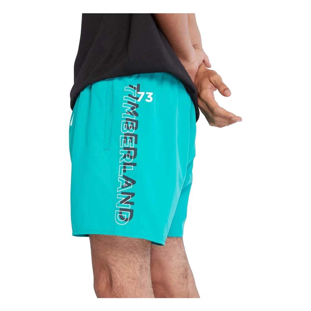 Timberland Logo Swim Largada 15 Swimsuit Blue Heren