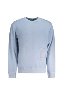 pull-homme-en-coton-bleu-clair