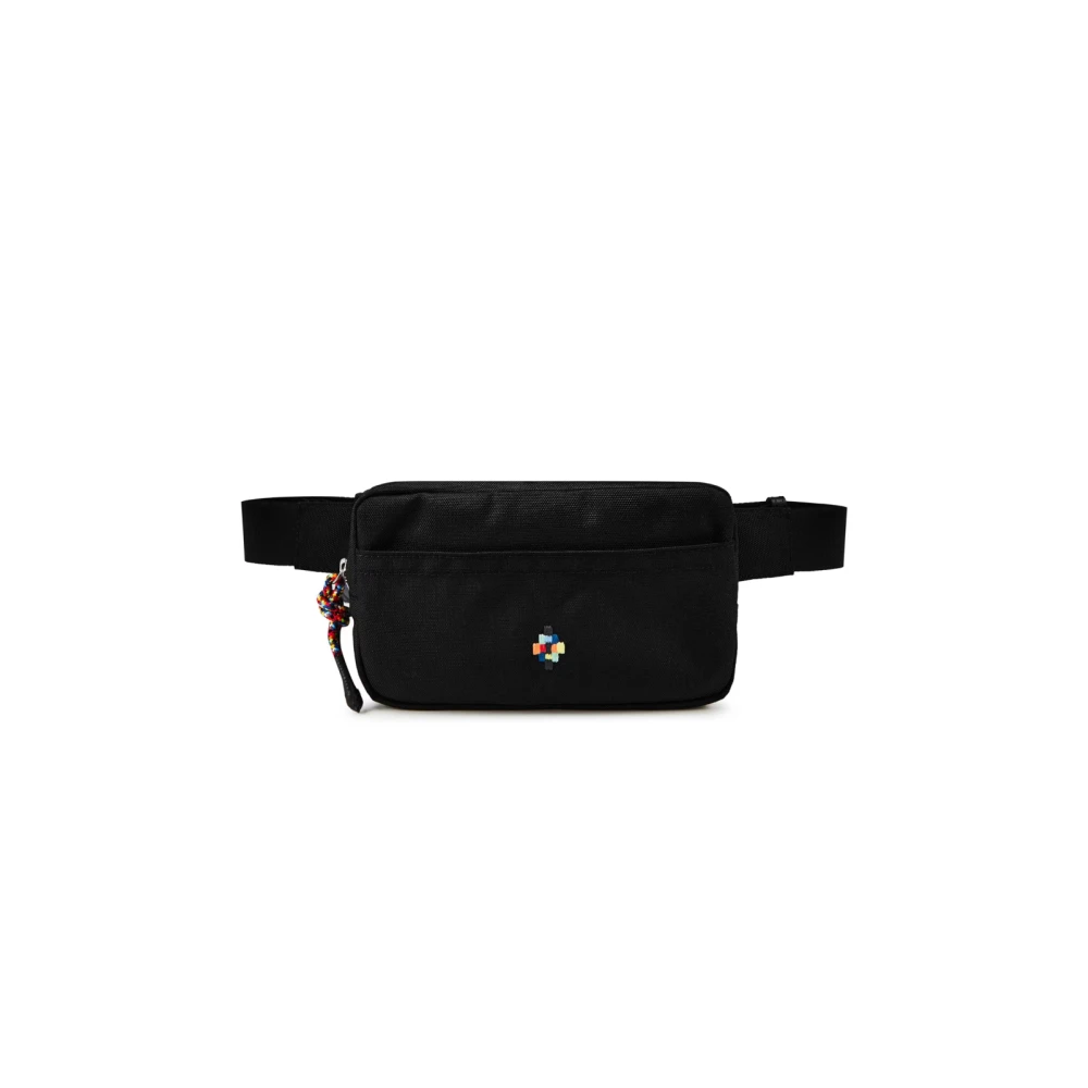 Marcelo Burlon Kleurrijke Cross Logo Heuptas Black Heren