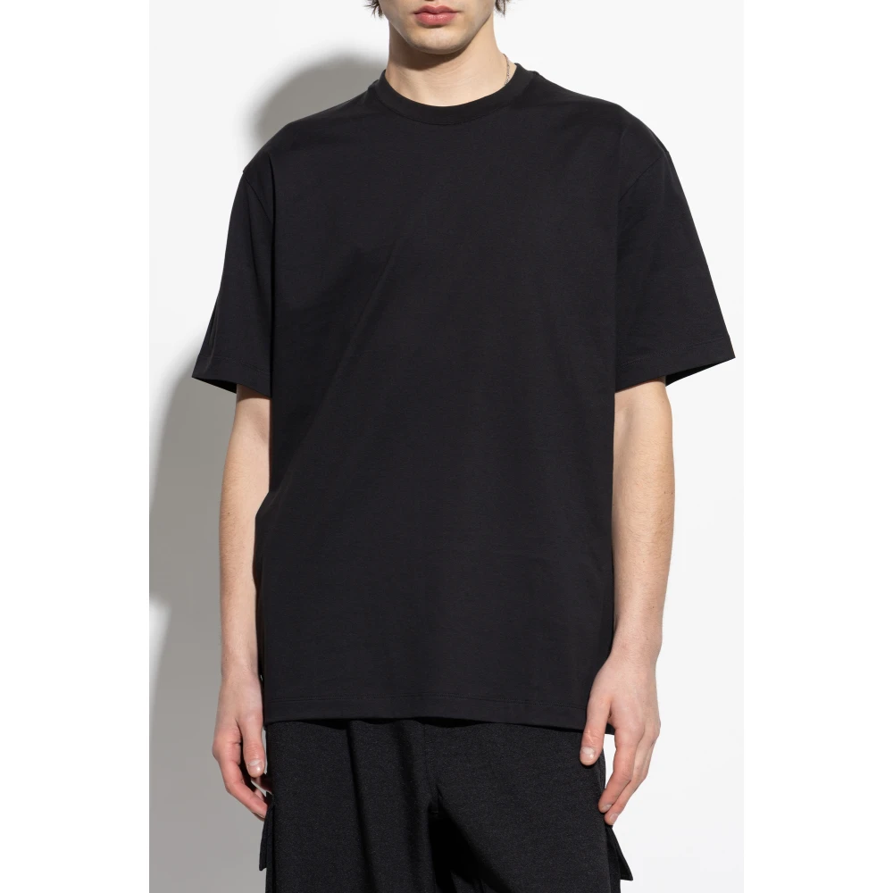Y-3 T-shirt met print Black Heren