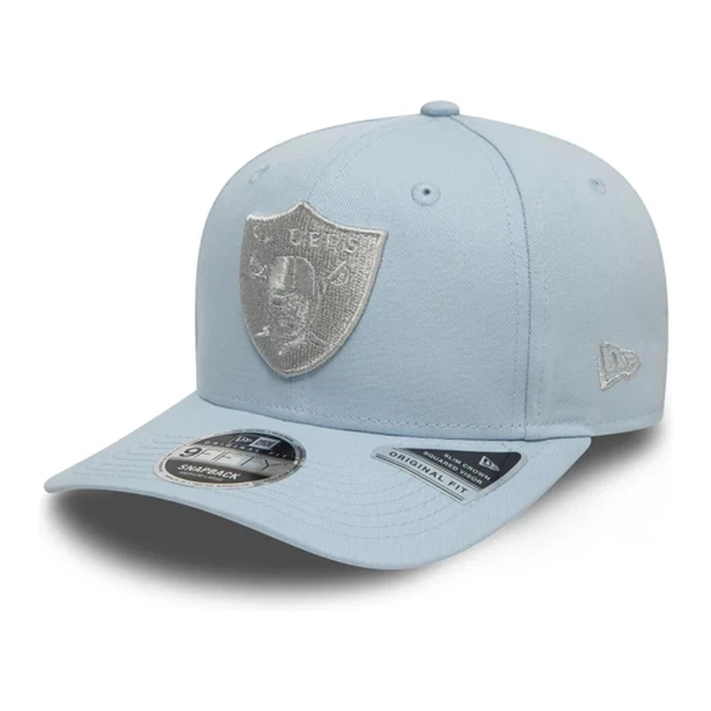 new era Celeste Raiders Metallic Pet Blue Heren