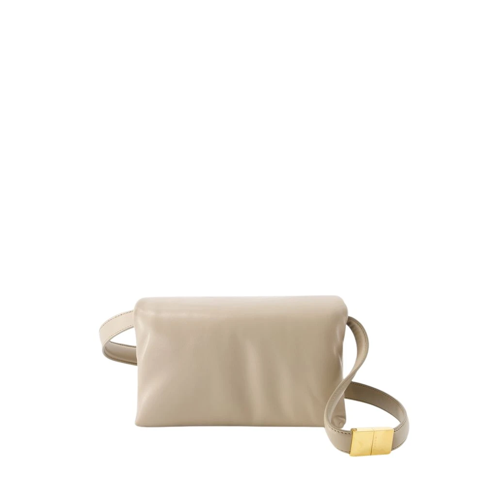 Marni Women's Beige Cross Body Bags, One Size, Leather Crossbody Bag Prisma