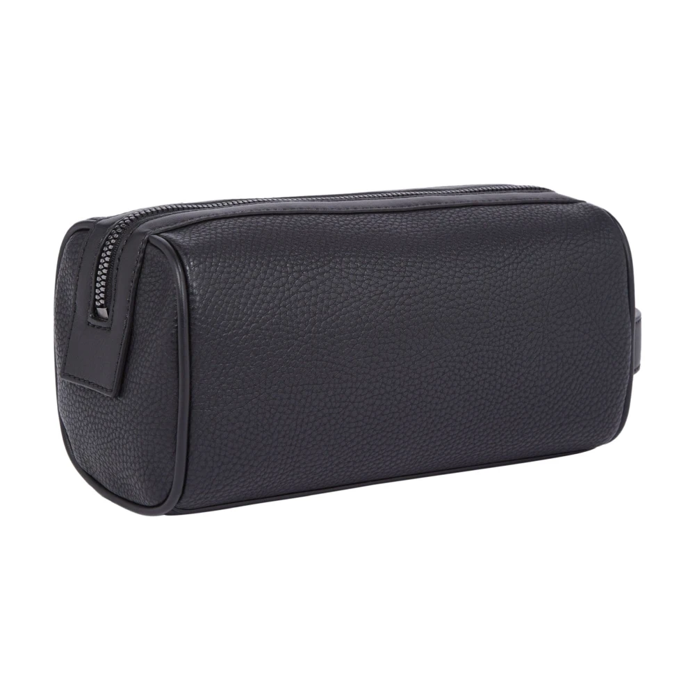 Tommy Hilfiger Zwarte Business Toilettas voor Mannen Black Heren