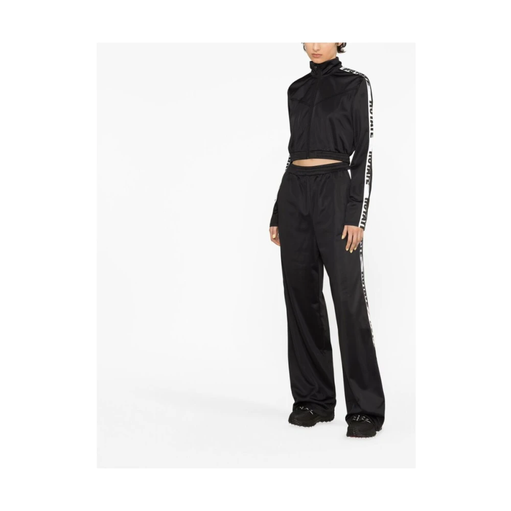 Rotate Birger Christensen Logo-tape Track Jacket Black Dames