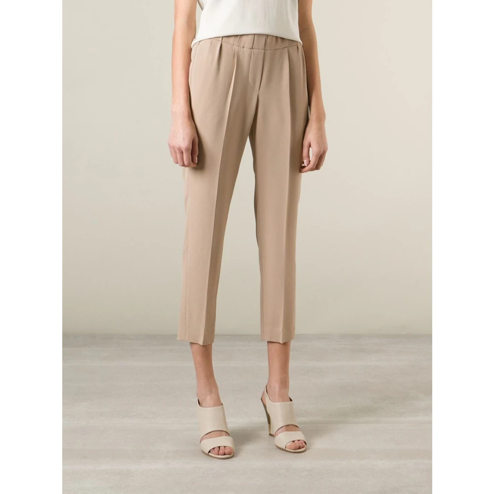 BRUNELLO CUCINELLI Vanilla Broek Beige Dames
