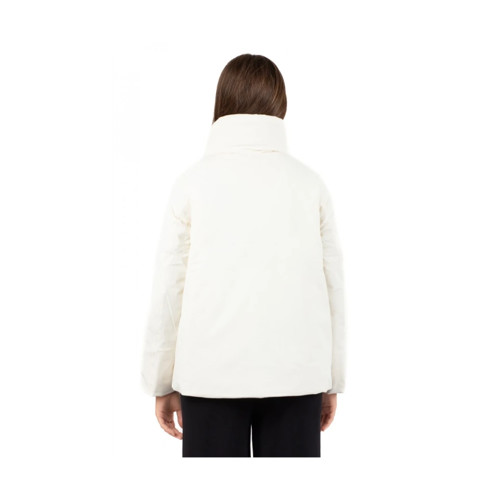 K-way Damesjas Lichtgewicht Waterdicht White Dames