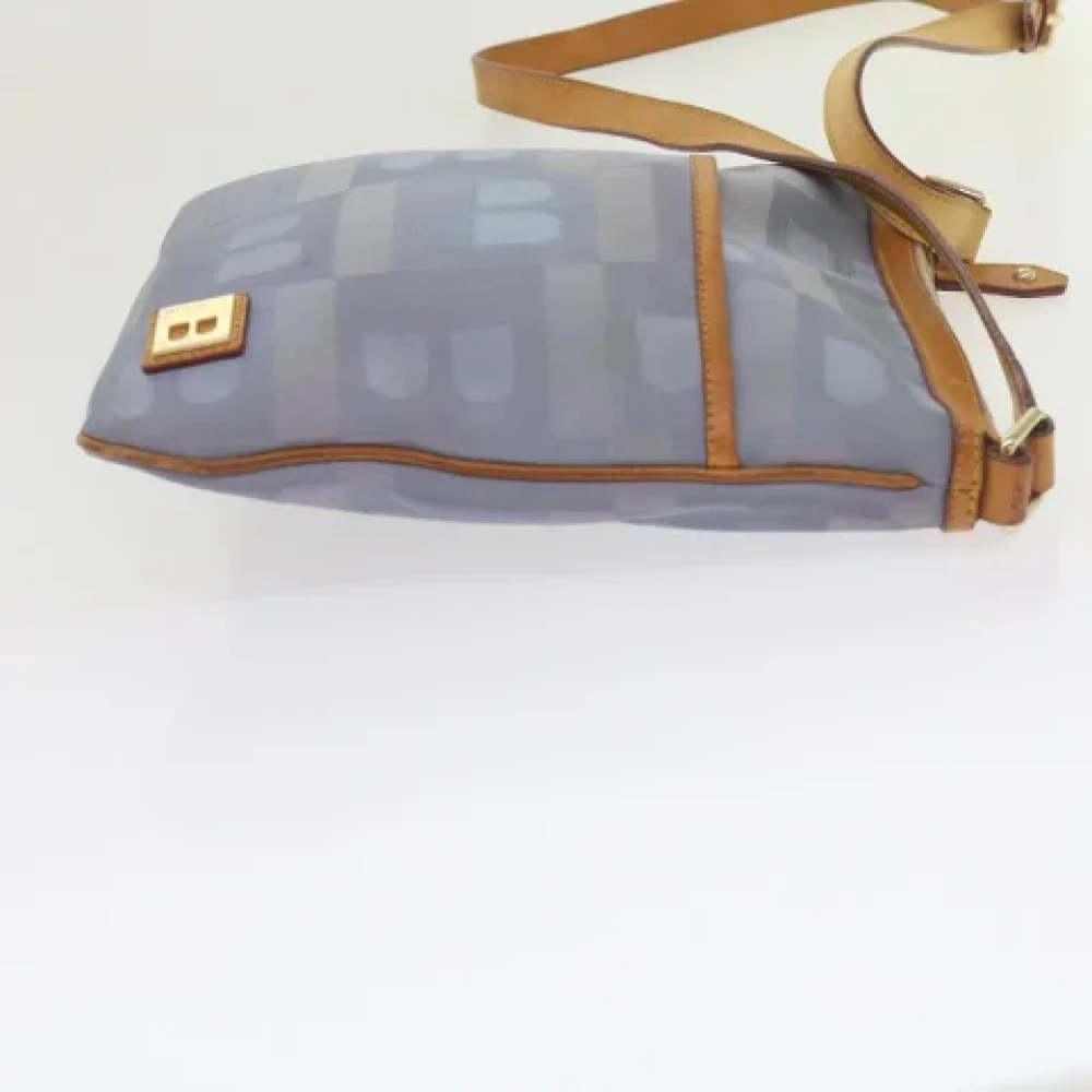 Bally Pre-owned Canvas shoulder-bags Blue Dames