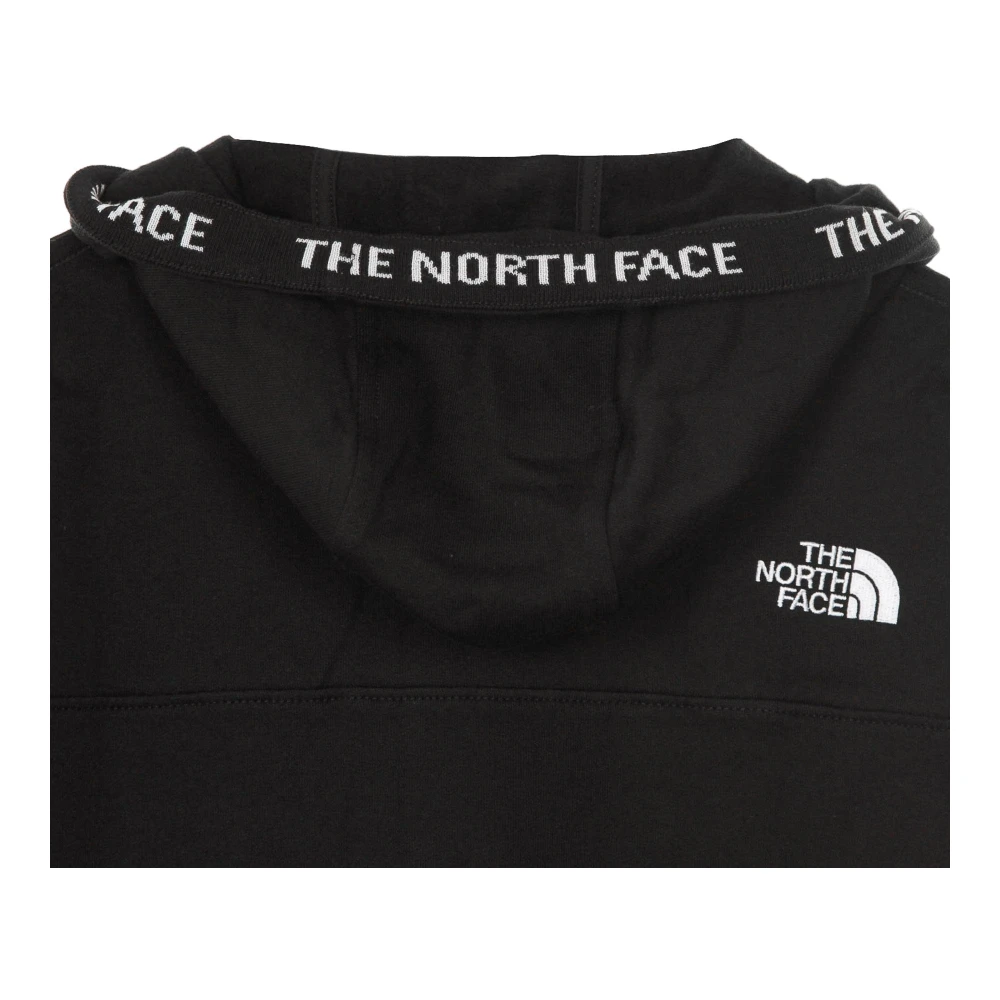 The North Face Zwarte Dames Hoodie Lange Mouw Sweatshirt Black Dames