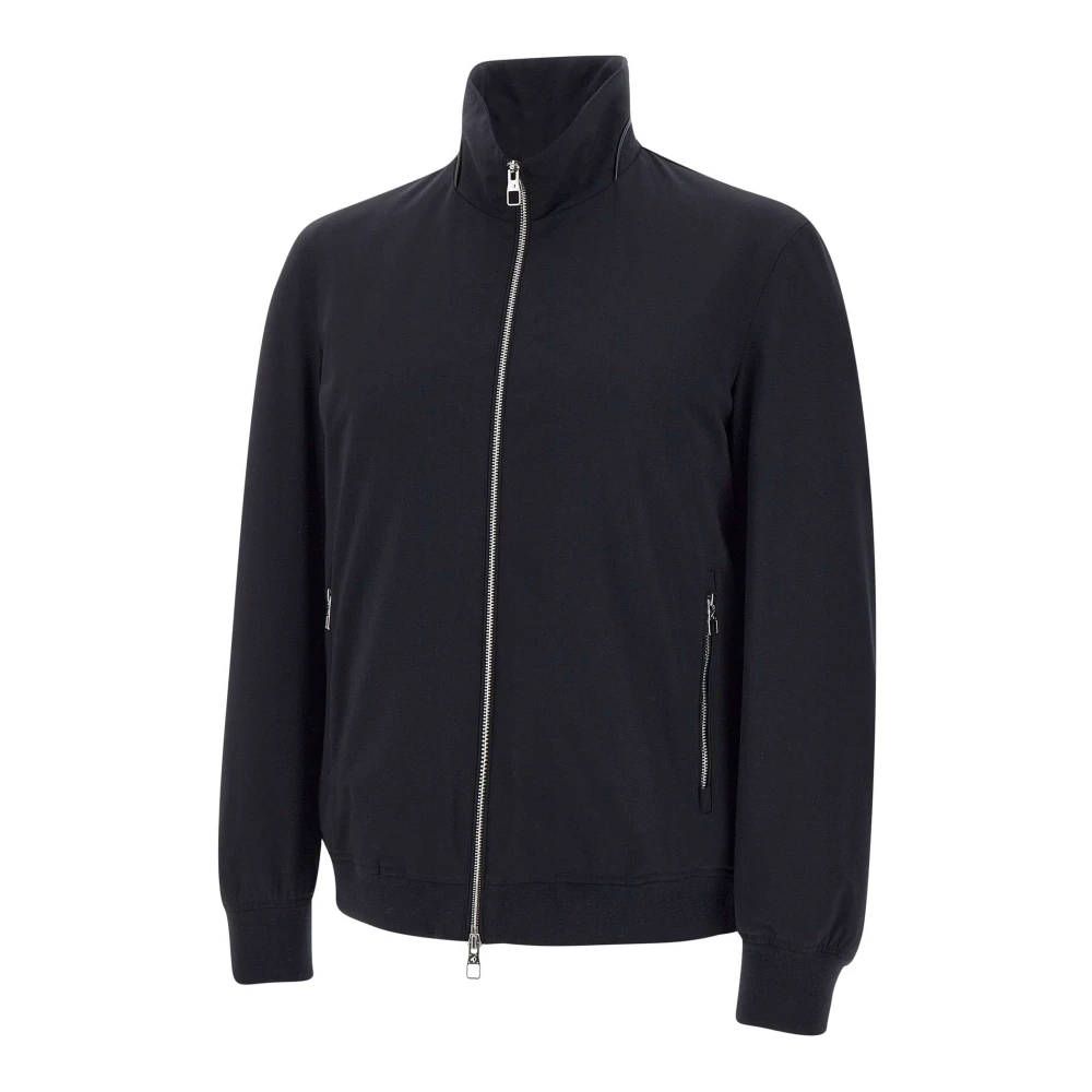 Montecore Middernachtblauwe Technische Stofjas Blue Heren