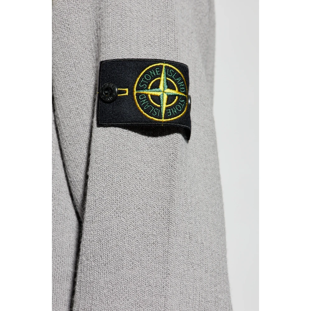 Stone Island Trui met logo Gray Heren