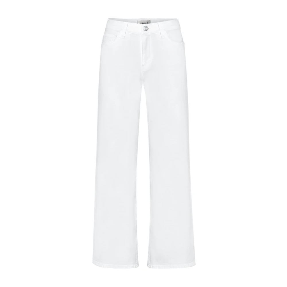 Frame Witte Denim Jeans White Dames