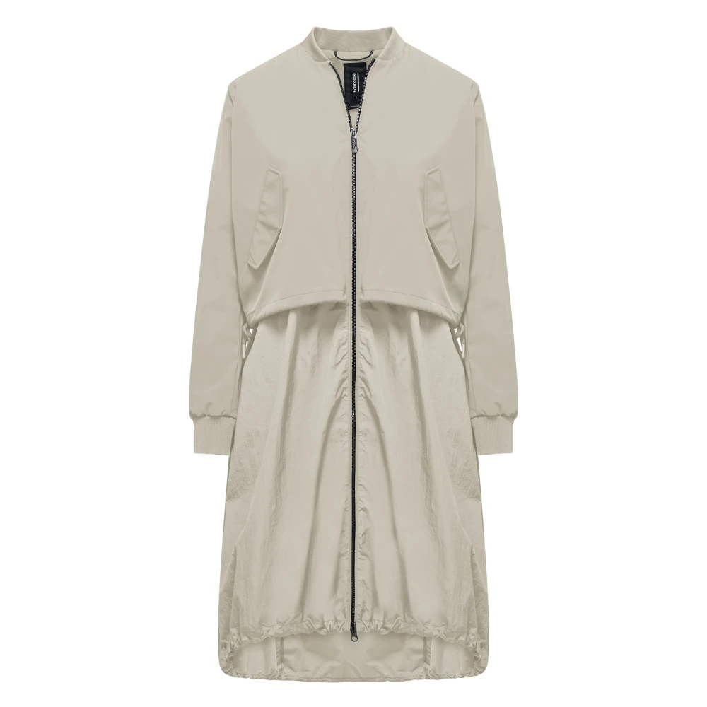 Bomboogie Donna Beige - Parka Bi-Materiale - Coats - Xs