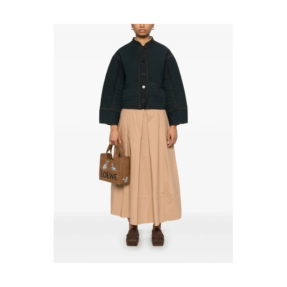 Soeur Navy Blue Crew Neck Buitenkleding Blue Dames