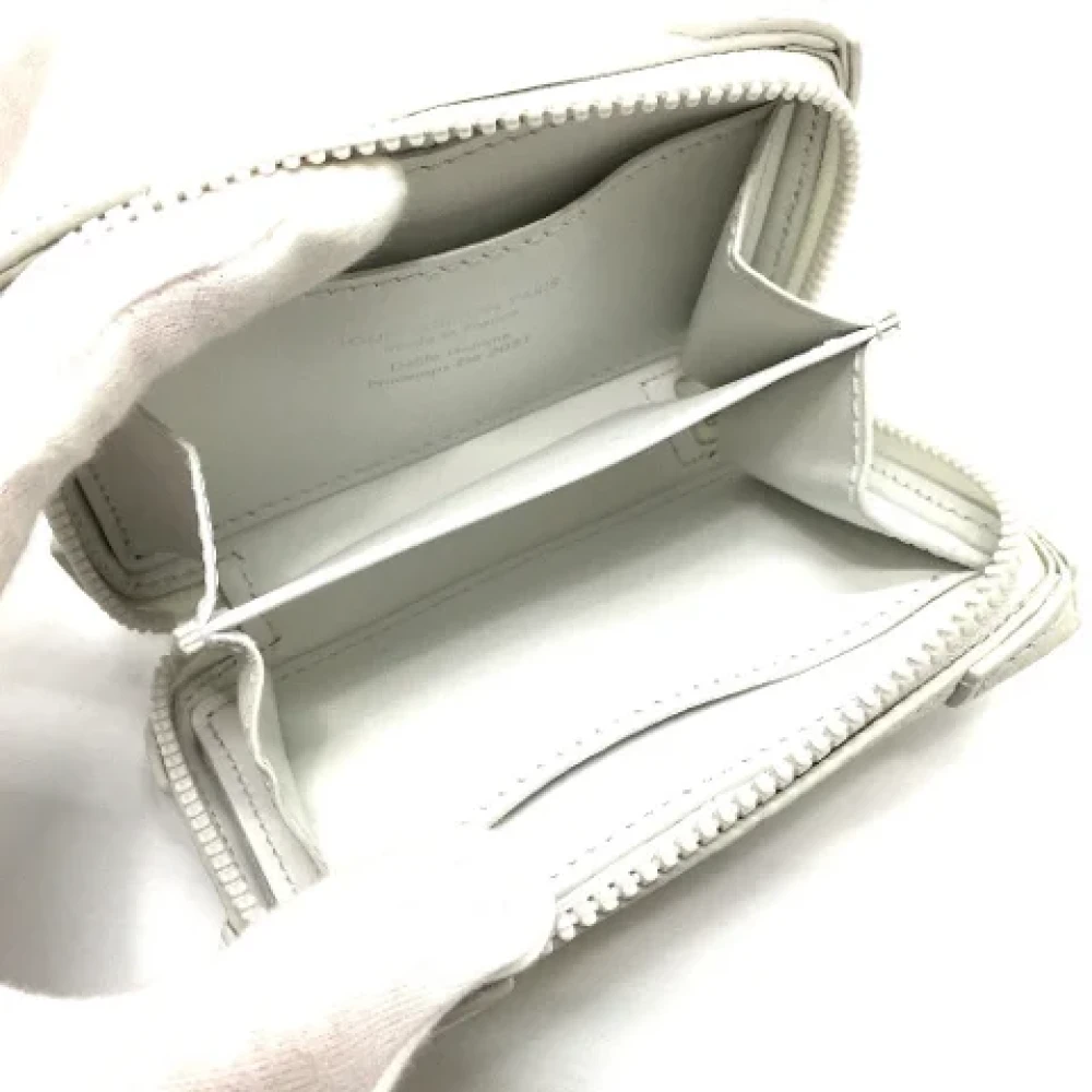 Louis Vuitton Vintage Pre-owned Leather wallets White Dames