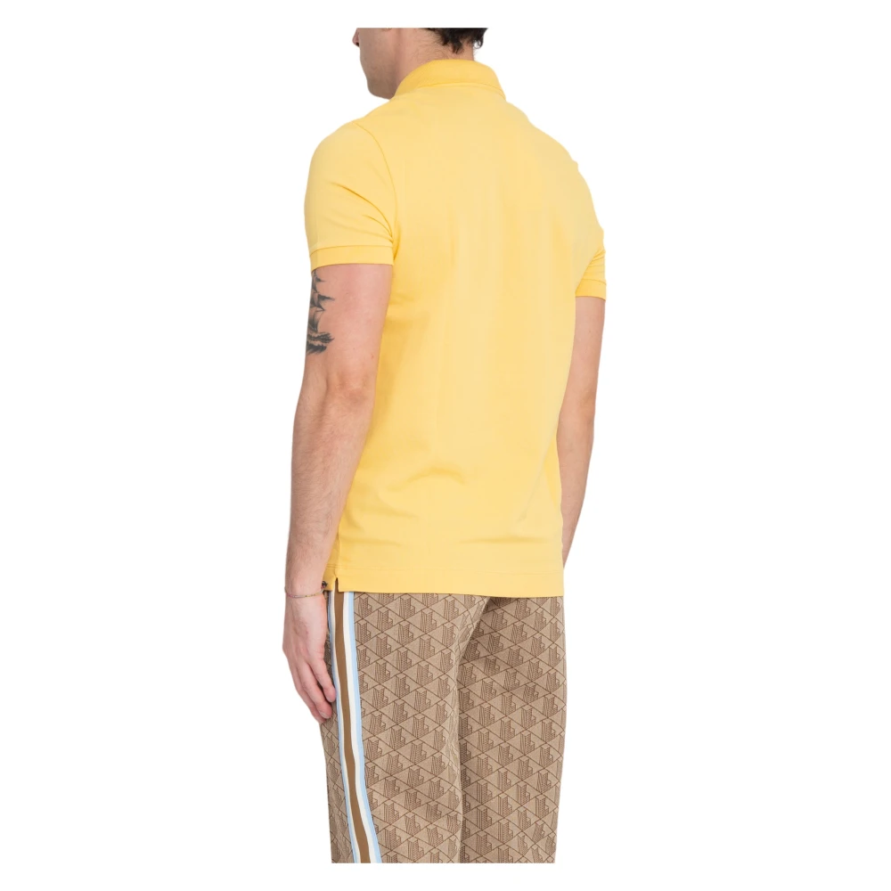 Lacoste Polo Shirts Yellow Heren