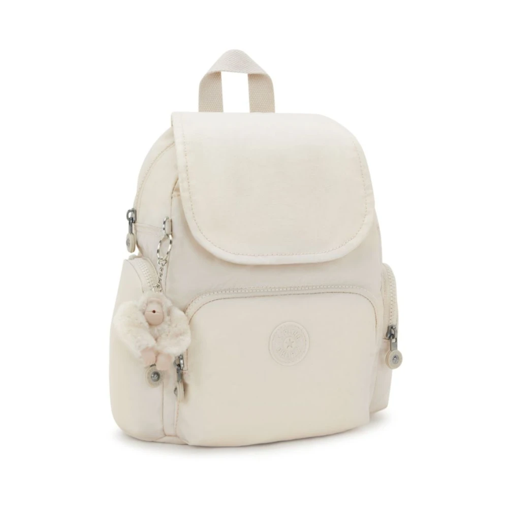 Kipling City Zip Rugzak Beige Dames