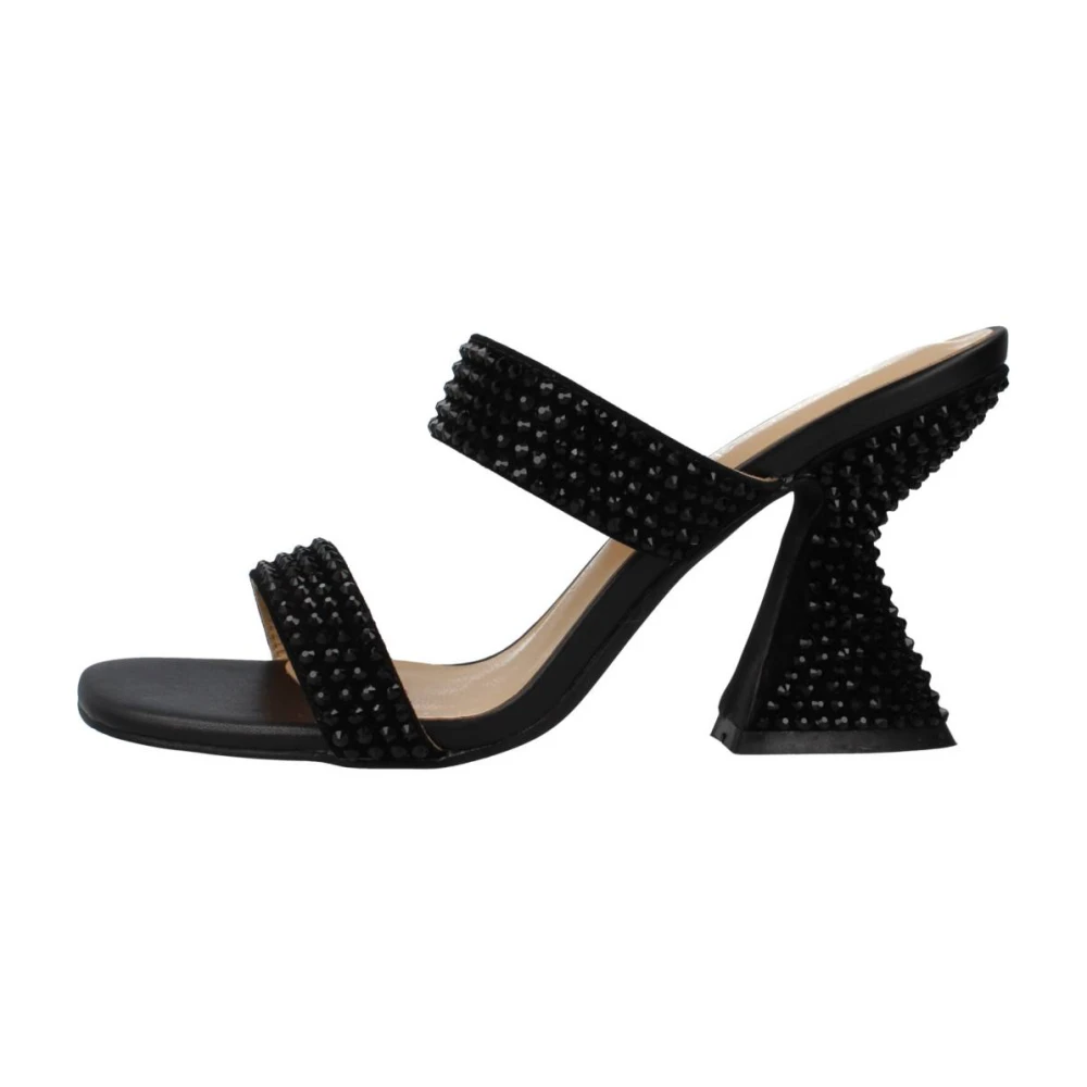 Alma en Pena Heeled Mules Black Dames