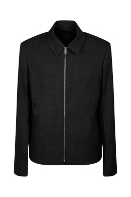short-grey-melange-jacket-with-zipper