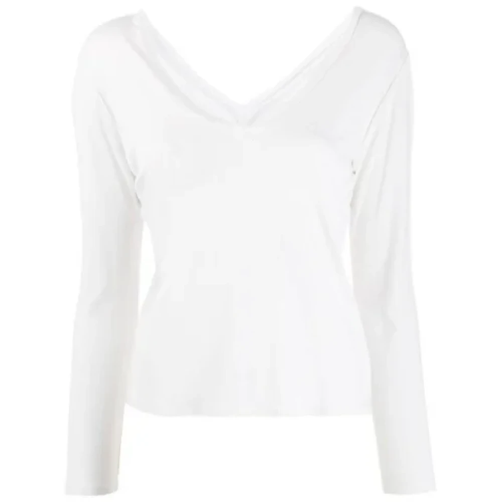 Maison Margiela Pre-owned Fabric tops White Dames