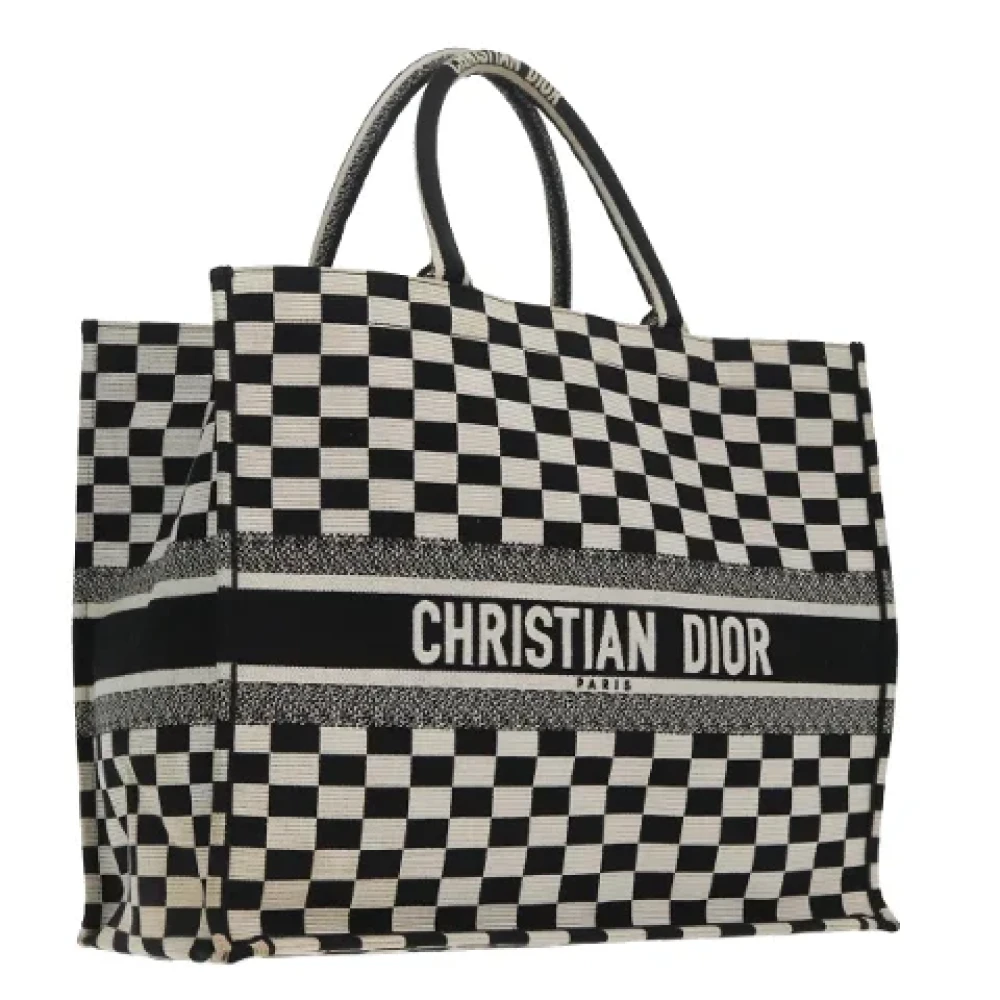 Dior Vintage Pre-owned Canvas dior-bags White Dames