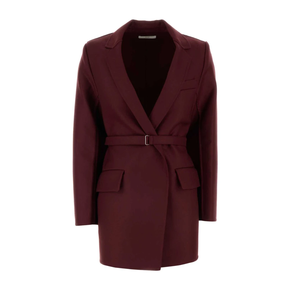 CO Bordeaux wollen blazer Red Dames