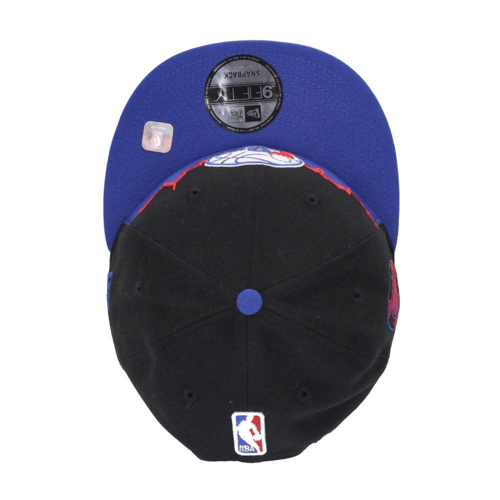 new era Platte Klep Pet NBA 76ers Zwart Black Heren