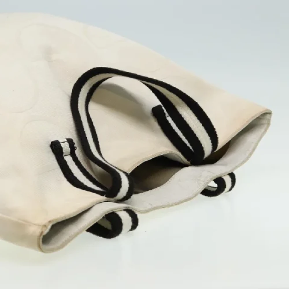 Gucci Vintage Pre-owned Canvas gucci-bags White Dames
