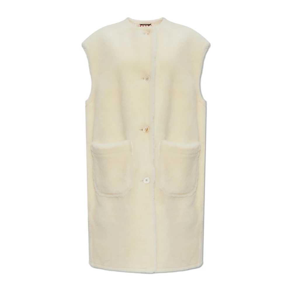Marni - Jackets > Vests - Beige - Marni - Modalova