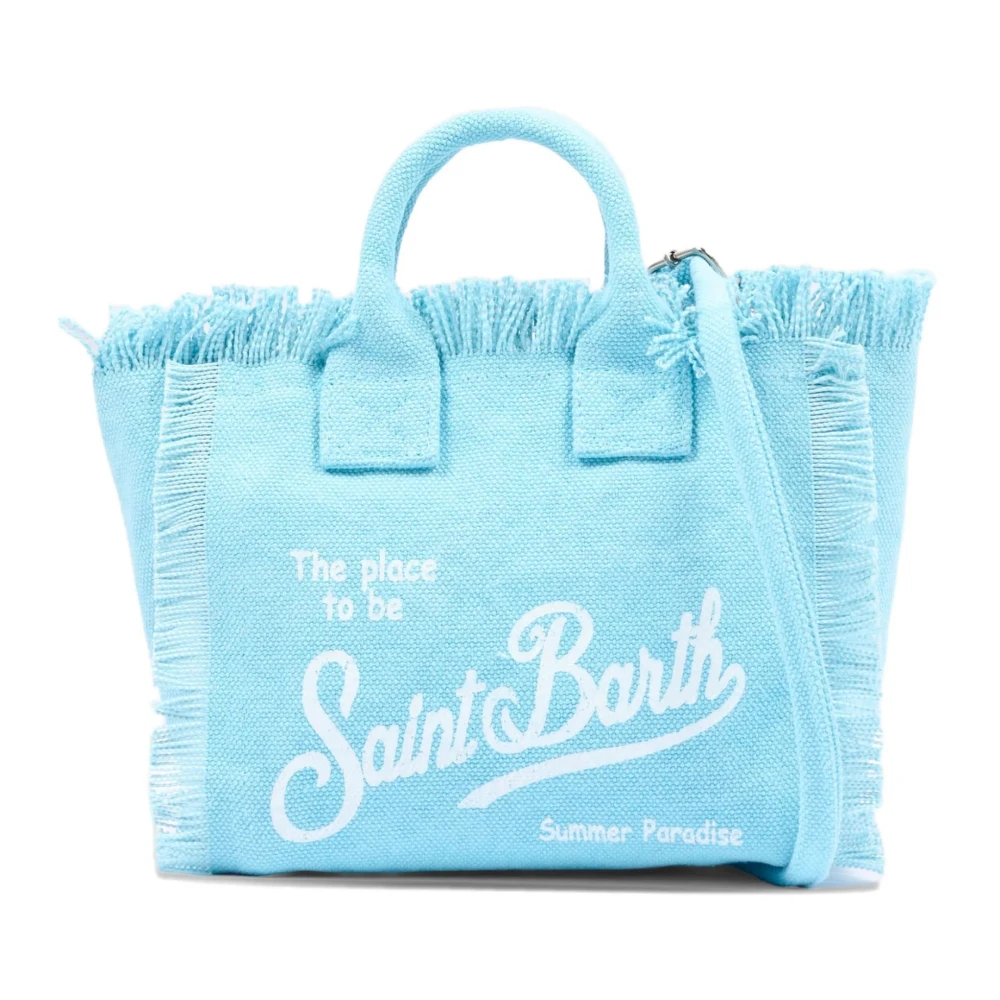 Mc2 Saint Barth Women's Blue Mini Vanity - Shopping Bags - One Size - Bags