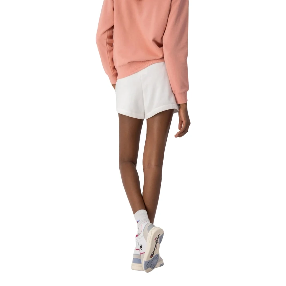 Champion Heren Shorts Sportieve Stijl White Dames
