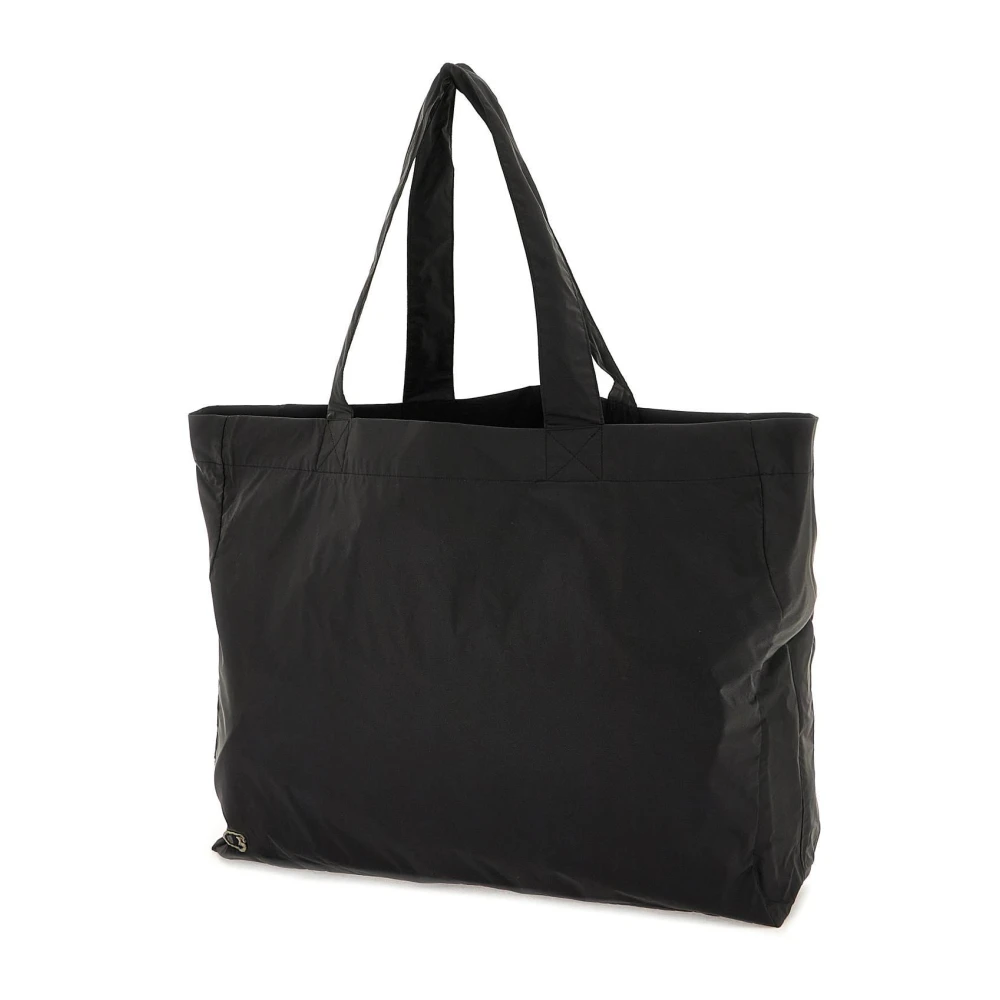 Rick Owens Nylon Tote Bag met Geborduurd Logo Black Dames