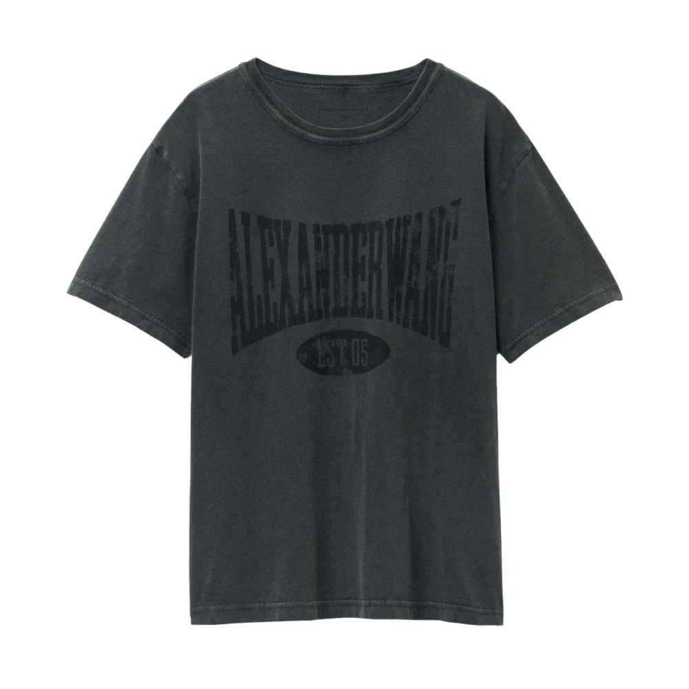 Alexander wang Stijlvolle T-shirts en Polos Black Dames