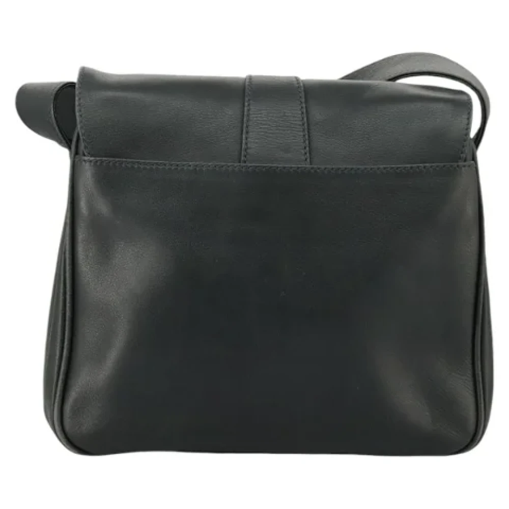 Gucci Vintage Pre-owned Leather shoulder-bags Blue Dames