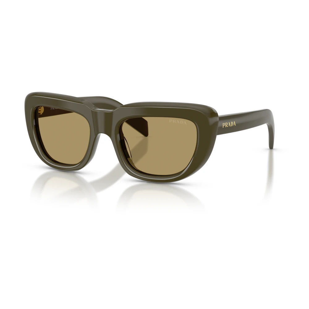 Prada Green Laurel Sunglasses - Female - Sunglasses - 53 Mm - Accessories