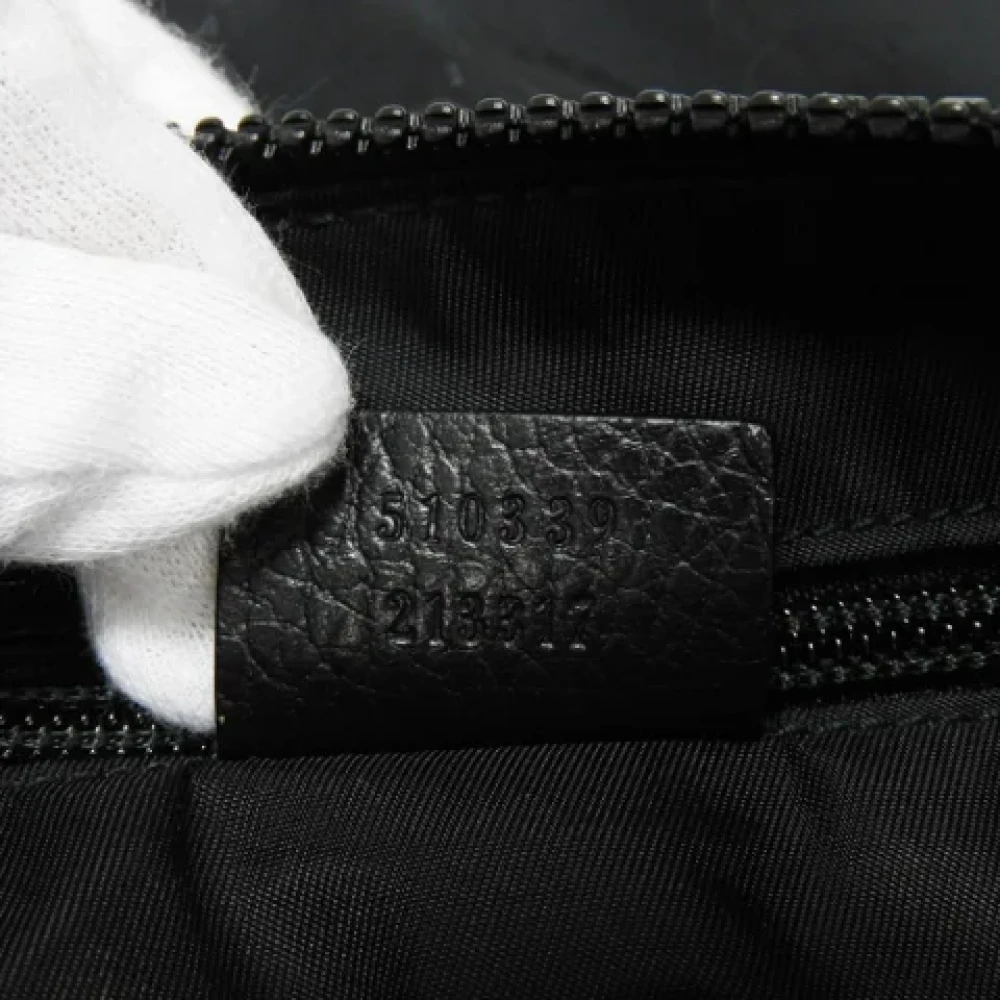 Gucci Vintage Pre-owned Canvas gucci-bags Black Heren