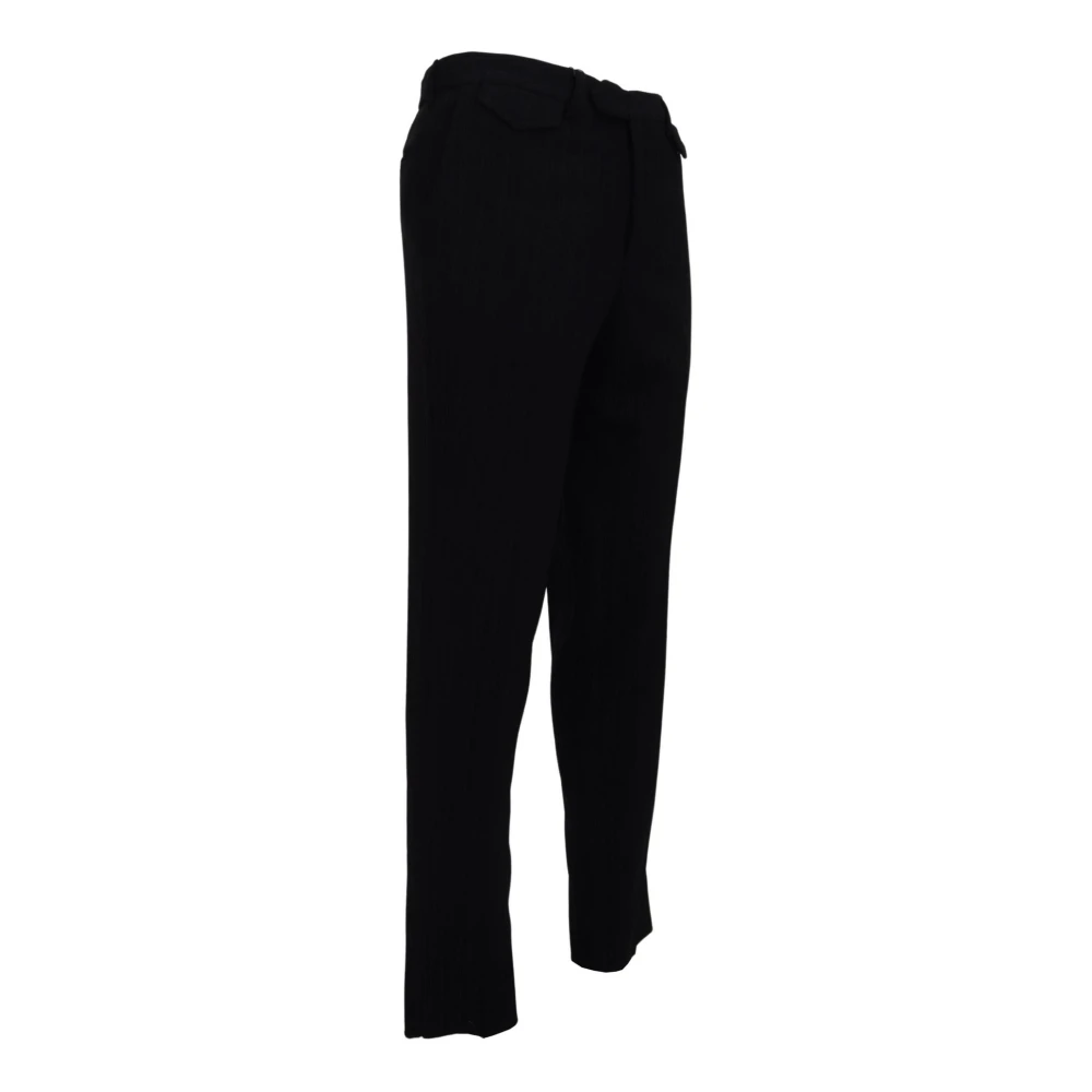 Bencivenga Zwarte Slim-fit Broek Black Heren