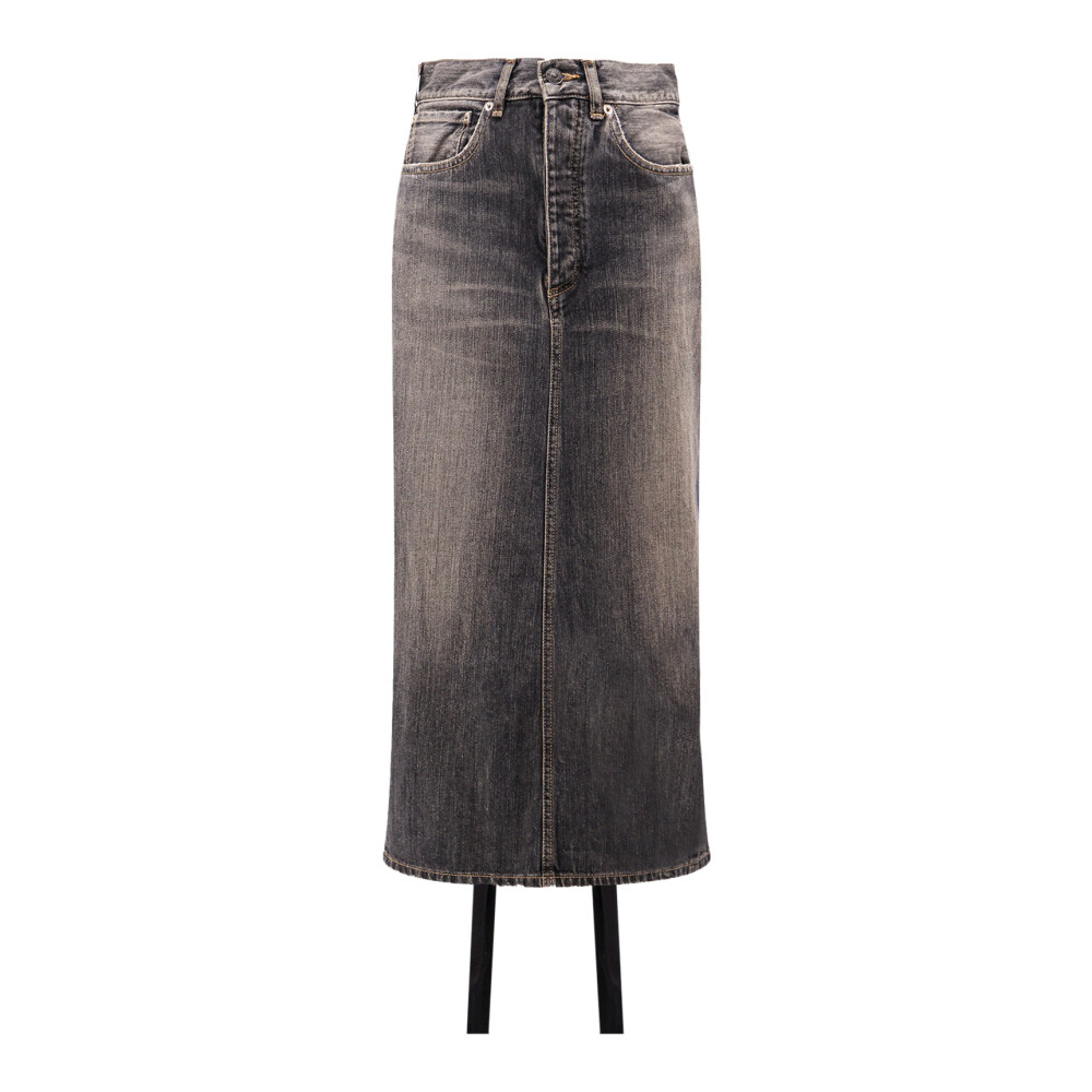 BALENCIAGA v waist denim skirt スカート BALENCIAGA v waist denim skirt スカート BALENCIAGA v waist denim